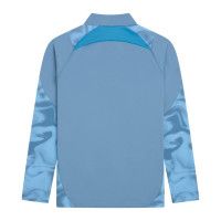 Cruyff Defense Tracksuit 1/4-Zip Kids Blue Light Blue