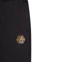 Cruyff Defense Training pants Kids Black Dark Grey Gold