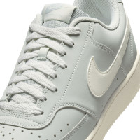 Nike Court Vision Low Sneakers Silver Grey Off White