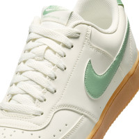 Nike Court Vision Low Sneakers Off-White Green Grey