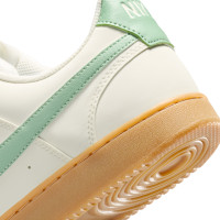 Nike Court Vision Low Sneakers Off-White Green Grey