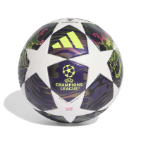 adidas UEFA Champions League League Final Ballon de Foot Street Taille 5 2025-2026 Mauve Blanc Jaune