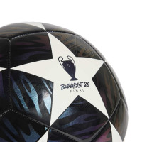 adidas UEFA Champions League Club Final Football Size 5 2025-2026 Black White Purple