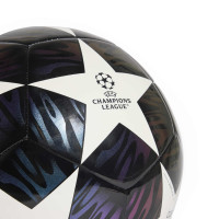 adidas UEFA Champions League Club Final Football Size 5 2025-2026 Black White Purple