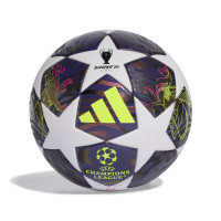 adidas UEFA Champions League League J290 Final Ballon de Foot Taille 5 2025-2026 Mauve Blanc Jaune
