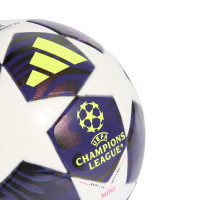 adidas UEFA Champions League Final Mini Football Size 1 2025-2026 Purple White Yellow