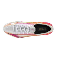 Mizuno Alpha III Elite Gras Football Boots (FG) White Pink Orange