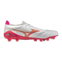 Mizuno Morelia Neo IV Beta Elite Grass Football Boots (FG) White Pink Orange