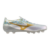 Mizuno Alpha III Japan João Félix Gras Football Boots (FG) White Gold Light Blue