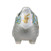 Mizuno Alpha III Japan João Félix Gras Football Boots (FG) White Gold Light Blue