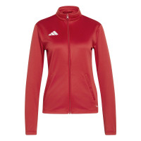 adidas Entrada 26 Trainingspak Full-Zip Dames Rood Zwart