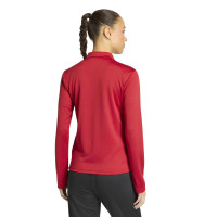adidas Entrada 26 Trainingspak Full-Zip Dames Rood Zwart