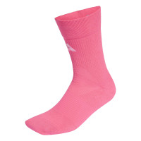 adidas Football Cushioned Football Socks Pink White