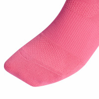adidas Football Cushioned Football Socks Pink White