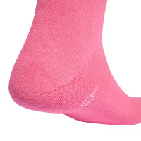 adidas Football Cushioned Football Socks Pink White