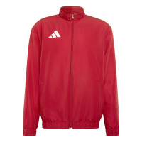 adidas Entrada 26 Presentatie Trainingsjack Rood Wit