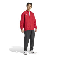 adidas Entrada 26 Presentatie Trainingsjack Rood Wit