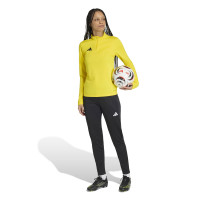 adidas Entrada 26 Women's Training Sweater Yellow Black