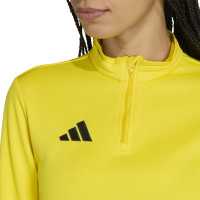 adidas Entrada 26 Women's Training Sweater Yellow Black