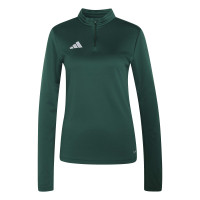 adidas Entrada 26 Trainingstrui Dames Donkergroen Wit