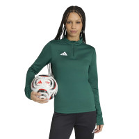 adidas Entrada 26 Trainingstrui Dames Donkergroen Wit