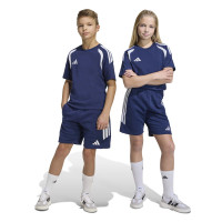 adidas Tiro 26 League Sweat Trainingsbroekje Kids Donkerblauw Wit