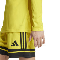 adidas Squadra 25 Voetbalshirt Lange Mouwen Geel Zwart