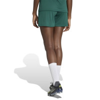 adidas Entrada 26 Women's Football Shorts Dark Green White