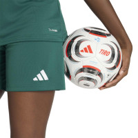 adidas Entrada 26 Women's Football Shorts Dark Green White