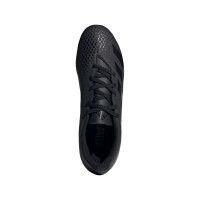 adidas PREDATOR 20.4 Gras / Kunstgras Voetbalschoenen (FxG) Zwart Zwart Grijs