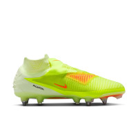 Nike Phantom 6 High Elite Iron Stud Football Boots (SG) Pro Player Yellow Orange Black