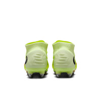 Nike Phantom 6 High Elite Iron Stud Football Boots (SG) Pro Player Yellow Orange Black