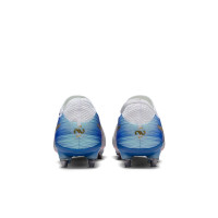 Nike Tiempo Legend 10 Elite Iron Stud Football Boots (SG) Pro Player Grey Blue Pink