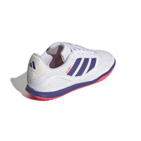 adidas Super Sala III Zaalvoetbalschoenen (IN) Kids Wit Paars Roze