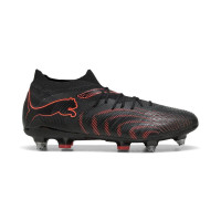 PUMA Future 9 Match Crampons Vissés Chaussures de Foot (SG) Noir Rouge