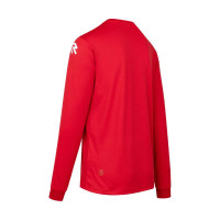 Robey Crossbar Trainingsshirt Lange Mouwen Kids Rood