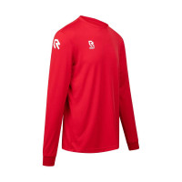 Robey Crossbar Trainingsshirt Lange Mouwen Kids Rood