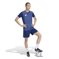 adidas Entrada 26 GFX Football Shirt Dark Blue White