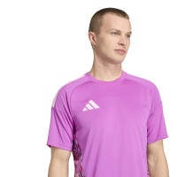 adidas Tiro 26 Competition Keepersshirt Korte Mouwen Roze
