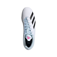 adidas X 19.4 Gras / Kunstgras Voetbalschoenen (FxG) Wit Zwart Roze