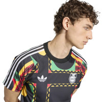 adidas Jamaica x Bob Marley Originals T-Shirt Zwart Wit Multicolor