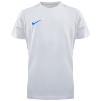 Nike Dri-FIT Park VIII Football Shirt White Blue