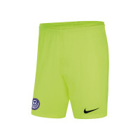 ASV Blauw Wit Keepersshort Neongeel