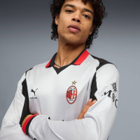 PUMA AC Milan X Slam Jam 4e Shirt Lange Mouwen 2025-2026 Zilver
