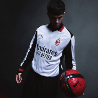PUMA AC Milan x Slam Jam 4e Set Lange Mouwen 2025-2026 Zilver