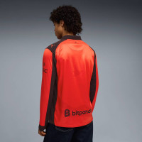 PUMA AC Milan X Slam Jam 4e Shirt Lange Mouwen 2025-2026 Rood