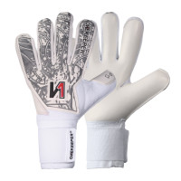 Onekeeper Revolt Kids Goalkeeper Gloves White Silver Grey