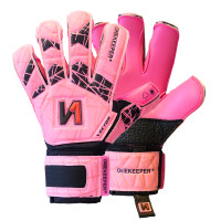 Onekeeper Vector Evolution Goalkeeper Gloves Kids Pink Black