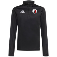 RKDEO Trainingstrui 1/4-Zip Junior Zwart