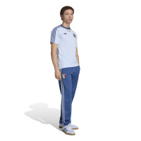 adidas Italië Originals T-Shirt Lichtblauw Blauw